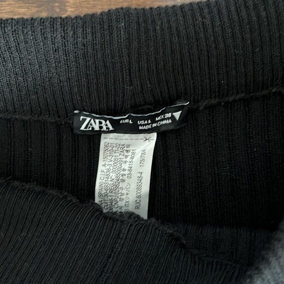NWOT Zara ribbed stretch pants - Picture 2 of 2